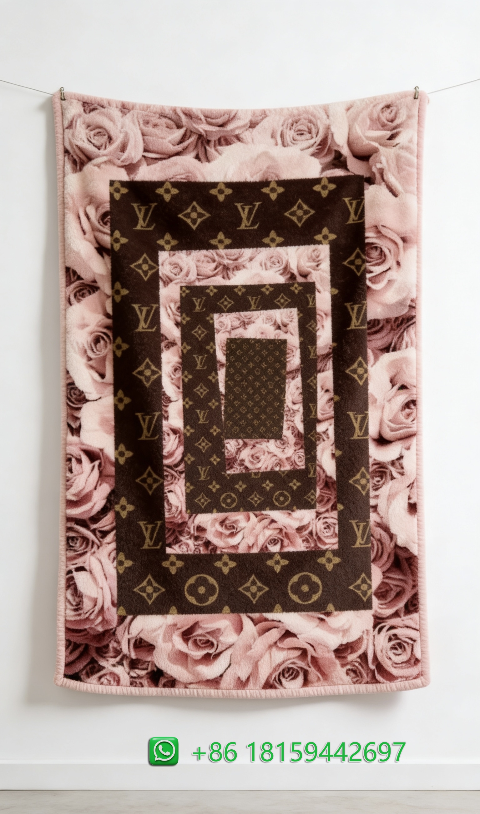 Louis Vuitton Throw Blankets
